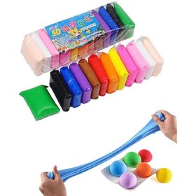 تصویر Clay خمیر کلی 12 تایی 