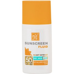 تصویر فلوئید ضدآفتاب مای فاقد چربی بی رنگ 50 میل My Sunscreen Fluid Spf50 Invisible 50ml