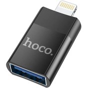 تصویر مبدل OTG لایتنینگ هوکو مدل UA17 HOCO UA17, Lightning male to USB