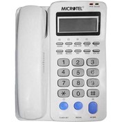 تصویر تلفن ثابت سیمی میکروتل مدل SP-F303CID 