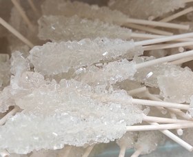 تصویر نبات نی دار چوبی سفید فله - ۵۰۰ گرم White Bulk Sugar Cane Sticks