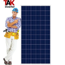 تصویر پنل خورشیدی ۳۲۰ وات پلی کریستال Shinsung کره جنوبی solar panel 320 watt polycristal Shinshung