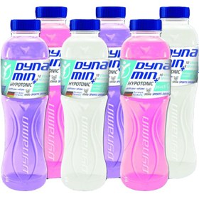 تصویر نوشیدنی ورزشی هیپوتونیک داینامین باکس ۶ عددی مخلوط ا Daynamin Sport Drink Daynamin Sport Drink