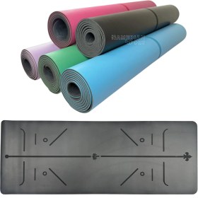 تصویر مت یوگا PU الایمنت Yoga Mat