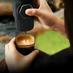 تصویر اسپرسوساز همراه دسینی (Dessini) ایتالیا مدل دوکاره 