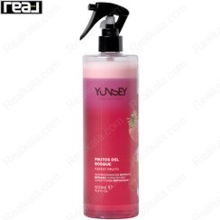 تصویر اسپری دو فاز مو مدل میوه های جنگلی یانسی حجم500میلی لیتر Yancey two-phase forest fruit hair spray, volume 500 ml