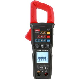 تصویر آمپرمتر کلمپی 600 آمپر AC هوشمند یونیتی مدل UNI-T UT202BT clamp meter