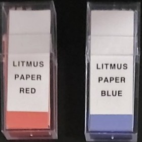 تصویر کاغذ تورنسل (لیتموس) آبی 100 عددی Litmus Paper