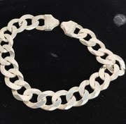 تصویر دستبند نقره مردانه کارتیر 