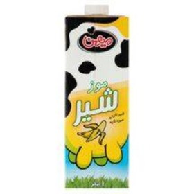 تصویر شیر موز 1 لیتر میهن 