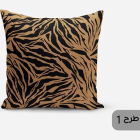 تصویر کوسن کد K186 پلنگی_گاوی