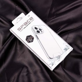 تصویر پلکسی کاور شفاف iPhone 13 Pro مارک Space Apple iPhone 13 Pro Space Clear Case