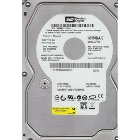 تصویر هارد کامپیوتر Western Digital ظرفیت 160gb 