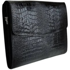 تصویر فلدر چرم با بند دوشی و دستی 