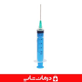 تصویر سرنگ 10 سی سی آوا G21 مدل لوئرلاک (پیچی) AVA Ava Luerlock Syringe-10 cc