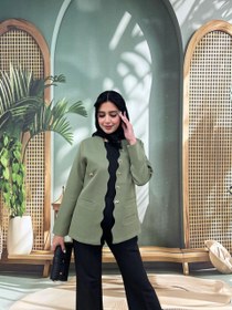 تصویر کت مازاراتی - سبز / فری سایز / اکسسوری Kot