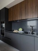 تصویر کابینت آشپزخانه مات و پلاس شیک ضد لک مدرن 