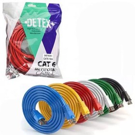 تصویر کابل شبکه CAT6 دیتکس پلاس (+DETEX) طول 30 متر 