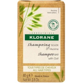 تصویر شامپو خشک مو تقویت کننده عصاره جو دوسر کلوران Klorane اصل فرانسه Shampoo Bar with Oat اصل خرید فرانسه 