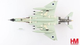 تصویر ماکت جنگنده اف 4 فانتوم نیروی هوایی اسرائیل | Hobby Master 1:72 F-4E Phantom Kurnass Israel Air Force 