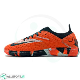 تصویر کفش سایز کوچک نایک فانتوم Nike Phantom Orange White 