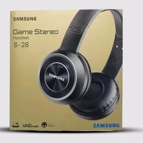 تصویر هدفون بی سیم بلوتوثی Samsung مدل S-28 Samsung Wireless headset S-28