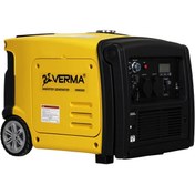 تصویر موتور برق بنزینی ورما 3.5 کیلووات اینورتر سایلنت استارت و ریموت مدل VM6500i VM6500i Verma Inverter Generator