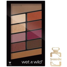 تصویر پالت سایه ده رنگ کالر آیکون وت اند وایلد wet n wild E758 