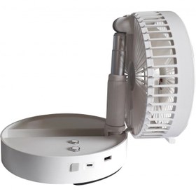 تصویر مشخصات، قیمت و خریدپنکه تاشو اسپیکر دار مدل ORB - Smart Multi-Function Fan 