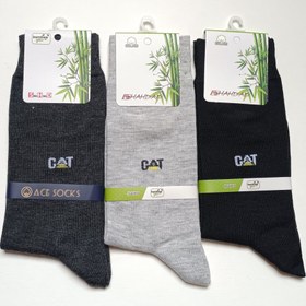 تصویر جوراب مردانه ساق دار شهداد - 3تایی 