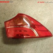 تصویر چراغ خطر عقب روی گلگیر هیوندای IX45 (سانتافه) سمت چپ با سوکت و لامپ 92401/2W135 