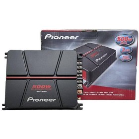 تصویر آمپلی فایر دو کانال پایونیر مدل ۳۷۰۲ ا pioneer 3702 pioneer 3702