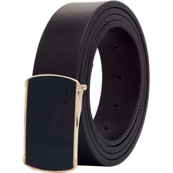 تصویر کمربند مردانه پلاکی چرم طبیعی PROMAX178NU296 