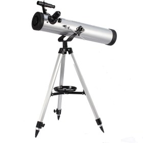 تصویر تلسکوپ نیمه حرفه ای زیتازی مدل F70076M با بزرگنمایی ۵۲۵ و کیف قابل حمل 