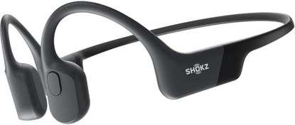 تصویر Aftershokz Aeropex (با نام تجاری Shokz OpenRun) - هدفون ورزشی بلوتوث استخوانی باز - هدفون بی سیم مقاوم در برابر تعریق برای تمرین و دویدن - میکروفون داخلی - با کمربند ورزشی Aftershokz Aeropex (Rebranded as Shokz OpenRun) - Open-Ear Bluetooth Bone Conduction Sport Headphones - Sweat Resistant Wireless Earphones for Workouts and Running - Built-in Mic - with Sport Belt