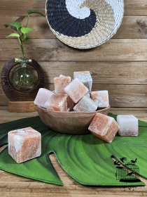 تصویر سنگ نمک مربع بزرگ 