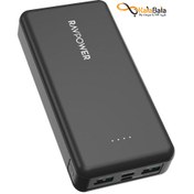 تصویر پاوربانک 20000 میلی‌آمپری راوپاور مدل RP-PB1216 RAVPower RP-PB1216 PD 20000mAh Power Bank