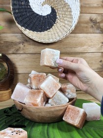 تصویر سنگ نمک مربع بزرگ 