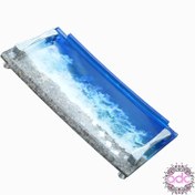 تصویر سینی و زیرلیوانی دریا تمام رزین 