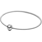 تصویر دستبند النگویی ساده پاندورا - ۱۸ 