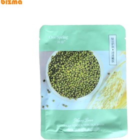 تصویر ماسک صورت ورقه ای ماش وان اسپرینگ One Spring Mung Bean Face Mask