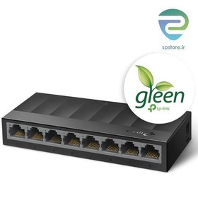 تصویر سوئیچ شبکه گیگابیتی 8 پورت تی پی-لینک مدل LS1008G TP-LINK Switch 8 Port LS 1008G