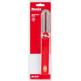 تصویر گونیا تاشو رونیکس مدل RH9791 سایز ۲۰ سانت تراز دار 