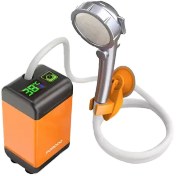 تصویر دوش شارژی PD-LFST021-OG پرودو Porodo Lifestyle Portable Electric Shower PD-LFST021-OG