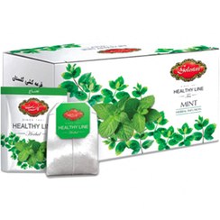 تصویر دمنوش کیسه ای نعناع گلستان بسته 20 عددی Golestan mint bag tea package, 20 pieces