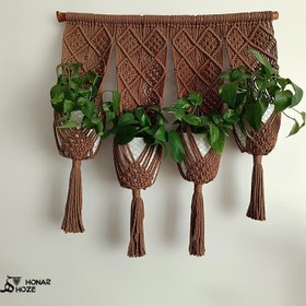 تصویر آویز گلدان مدل آذر 