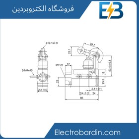 تصویر میکروسوئیچ یک طرف 