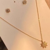 تصویر نیم ست برف نقره ای با کاور مناسب کادو 