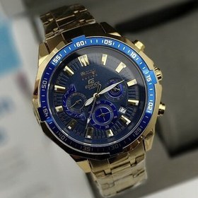 تصویر ساعت مچی مردانه سه موتوره کرنوگراف کاسیو ادی فایس casio 