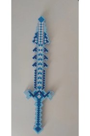 تصویر اسباب بازی های فیگور شخصیت شمشیر سبک MINECRAFT 50 سانتی متر با صدا و نور فقط برای 1 رنگ پیام دهید Ailenizin Oyuncakçısı 